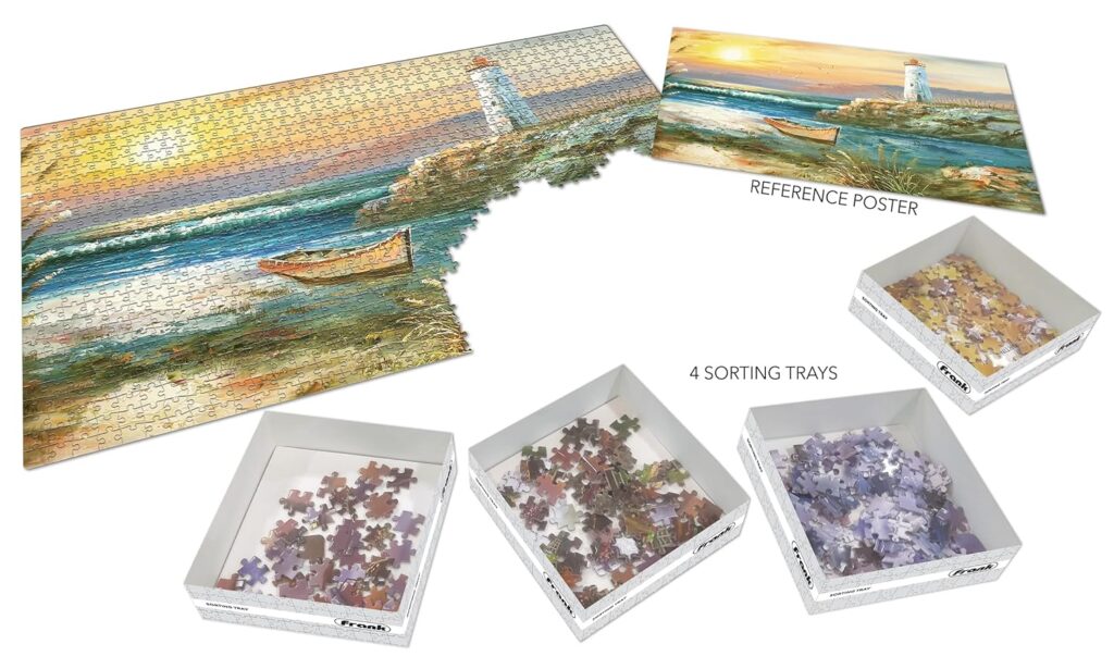 1000 pc frank the lighthouse unpacked