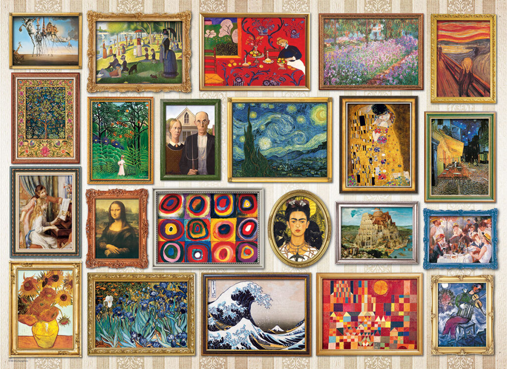 1000 pc masterpieces images