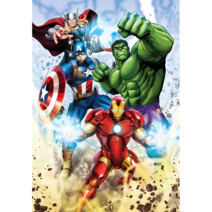 60 pc avengers puzzle image