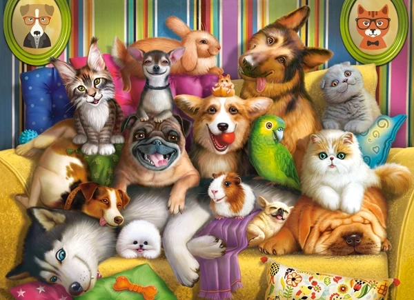 70 pc castorland playful pets image