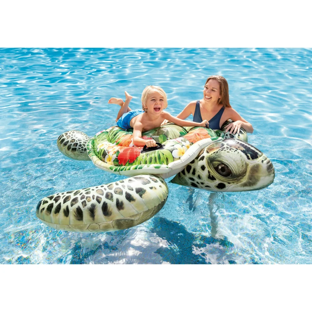 intex ride on float turtle 1