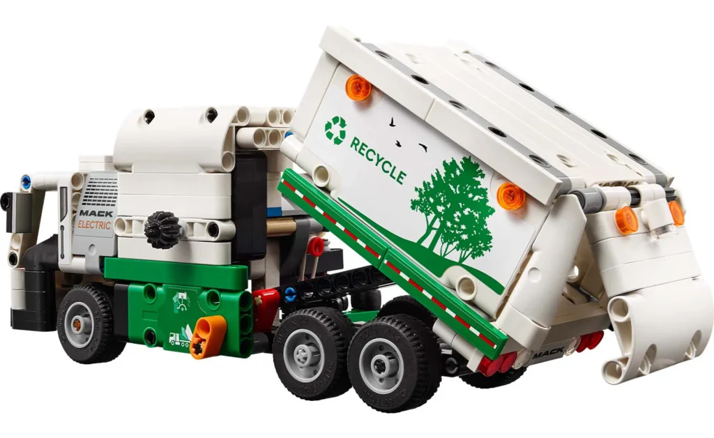 mack® lr electric garbage truck 2