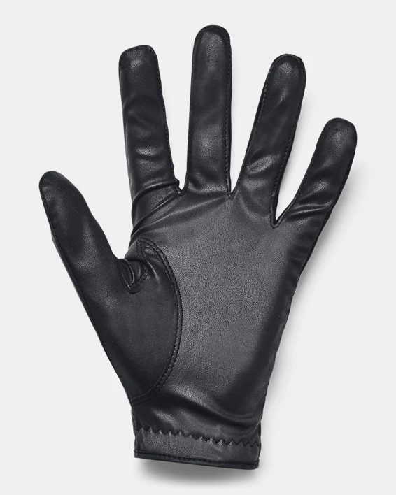 ua medal golf glove black 1