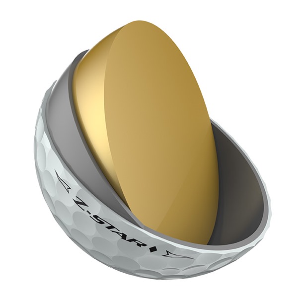 z star diamond golf ball white 2